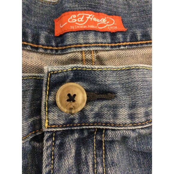 Levi Strauss Mid Length Cuffed Shorts Size 27 VNC - Picture 4 of 7